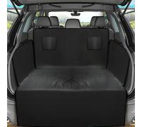ONEMAJI Dog Car Boot Liner Travel Mat for Seat Leon Mk3 5F 2013-2019 2018 2017 2016 2015 2014, 600D Oxford Automobile Vehicle Rear Cargo Cover Protector Washable Bumper Flap