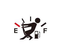 ONEMAJI Fuel Tank Sticker for Ford Explorer 2011-2016, Funny Petrol Cap Decal Self Adhesive Vinyl Car Gas Cover Graphic Durable Reflective Decal