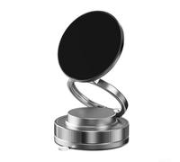 ONEMAJI Magnetic Car Phone Holder for BMW 2 Series 2er Serie 2 Active Tourer (U06) MPV 2021-2024, 3-Axis Folding 360 Rotation Ring Magnet Dashboard Mount Mobile Cell Bracket Grip,black