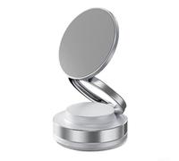 ONEMAJI Magnetic Car Phone Holder for Hyundai N Performance Tucson KONA Sonata i30 i20 Elantra LAFESTA, 3-Axis Folding 360 Rotation Ring Magnet Dashboard Mount Mobile Cell Bracket Grip,white