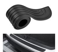 ONEMAJI Rear Bumper Scuff Plate Protector for Mercedes-Benz A-Class W168 W169 W176 W177, Automotive Boot Sill Guard Anti Scratch Loading Edge Strip Trim Accessory,90cm*7cm