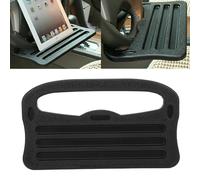 ONEMAJI Steering Wheel Desk for Hyundai Ioniq 5 N 2024-, Multifunctional Vehicle Eating Tray Portable Auto Laptop Mount in Automotive Office Work Table,Black Small