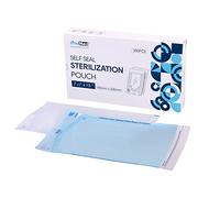 OneMed - 200 x 7.5" x 13" Self-Sealing Dental Sterilization Bags, 200/Box, 1 Box
