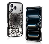 Onemiliayears Non-Slip Cool Halloween Horror Phone case, Scary Ghostface Scream Compatible with iPhone 17 Pro Case for Teen Girls and Boys, Women and Men（17 Pro）