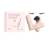 OneNyx Winged Eyeliner Stamp - Dual Head Rotatable Eyeliner for Women，Brown | Foldable Left & Right Wing Design, Quick Dry, Waterproof, Smudge Proof, Long Lasting, Cat Eye Makeup, Ideal For Beginners