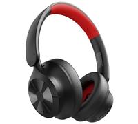 OneOdio Focus A1 Pro Wireless On-Ear Headphones with Active Noise Cancelling, 70-Hour Battery with Speed Charge, Bluetooth 6.0 Red