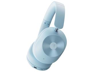OneOdio Focus A5 Hybrid Active Noise Cancelling Headphones, 75H Playtime, Hi-Res LDAC Wireless Audio, Clear Calls, Bluetooth 5.4, Wireless Over-Ear Headphones Ideal for Travel Home Office-Blue