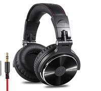 Wired Headphone Studio DJ Headset Rich Bass Hi-Fi Sound - STUDIO PRO 10-RED-New