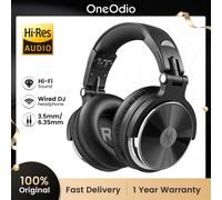 Oneodio Pro 10 Over Ear Headphones Hifi Studio DJ Headphone Wired Monitor Music Headset Earphone With Mic For Phone Computer PC purple