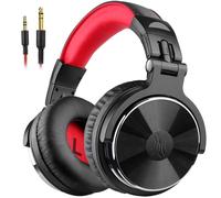Oneodio Pro 10 Wired Over-ear Headphones Red
