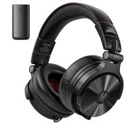 OneOdio Studio Max 2 Wireless DJ Headphones, 9ms Low Latency Hi-Res Audio Over Ear Studio Headphones with LDAC, 120H Playtime, 4 Connection Modes Transmitter/Bluetooth/3.5mm/6.35mm for Mixing Keyboard