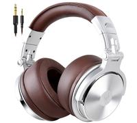 OneOdio Wired Over Ear Headphones Hi-Fi Sound & Bass Boosted headphone with 50mm Neodymium Drivers and 1/4 to 3.5mm Audio Jack for Studio DJ AMP Reco