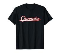 Oneonta New York Vintage Varsity Throwback Style T-Shirt