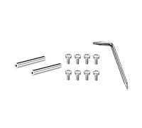 ONEONTA Replacement Tool Set - 1PC T6 Torx Screwdriver, 8PCS M2*6 Torx Screws, 2PCS Stainless Steel Bars, Accessories for ONEONTA Airtag Dog Collar Holder and Airtag Dog Collar