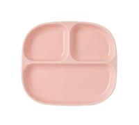OnePine Healthy Eating Ceramic Plate, Square Balance Diet Plate with 3 Compartment, Portion Control Plates for Adults Weight Loss