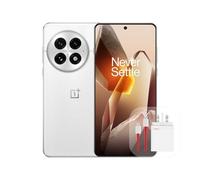 OnePlus 13 5G Smartphone 16GB Ram 512GB Storage, 6.82" 120Hz QHD Display, Snapdragon 8 Elite, 6000 mAh Battery, 50MP Triple Rear Camera + OIS + 3x, with 100W Charger, Arctic Dawn