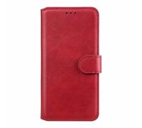 OnePlus Ace 3V Case, Shockproof Flip Wallet Phone Case Magnetic Closure Viewing Stand Function Notebook Bumper Cover forOnePlus Ace 3V with Card Holder red