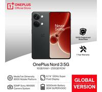 OnePlus Nord 3 5G Global Version 16GB RAM MediaTek Dimensity 9000 120Hz Super Fluid AMOLED Display 80W SUPERVOOC Charge EU 16GB 256GB Gray