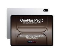 OnePlus Pad 3 Android Tablet 16+512 GB, Snapdragon 8 Elite CPU, 13.2" 3.4K 144Hz Display, 12,140mAh Battery, 80W Fast Chaging, AI Effortless Multitasking, Stylus & Keyboard Support, Frosted Silver