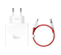 OnePlus SUPERVOOC USB-A charger + USB-A / USB-C cable 100W White