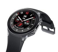 OnePlus Watch 2 with Wear OS4,Snapdragon W5 Chipset,Upto 100 hrs Battery Life,1.43 AMOLED Display,Stainless Steel & Sapphire Crystal Build,Dual Frequency GPS,IP68 & Bluetooth Calling (Black Steel)