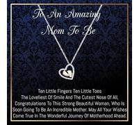 Onepurposegifts Mommy to be Gift Set (Interlocking Gold)
