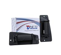 ONER Exterior Rear Left Driver and Right Passgenger Side Extended Cab Door Handle,Fit for 1999-2007 Chevy Silverado GMC Sierra 1500 2500 3500, Replaces# 15758171, 15758172
