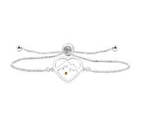 Oneress Stainless Steel Matthew 17:20 Mustard Seed Charm Chain Bracelets, Women's Blessing Faith can Move Mountains Christian Bracelet Christian Themed Religious Jewelry for Friend Family, M
