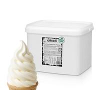 ONERO No Added Sugar | Soft Ice Cream Powder Mix 5kg Vanilla Flavour | Makes Up to 18kg/180 Servings | Real Dairy, Just Add Water | No Emulsifiers or Preservatives