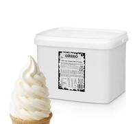 ONERO Premium Dairy Soft-Serve Ice Cream Mix Powder 5kg Vanilla | Makes up to 18kg/180 Servings, Just Add Water to Reconstitute | Slow Melting | Produced in the UK