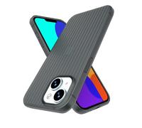 ONES for iPhone 14/13 Case Translucent, Ultra Slim Lightweight, Raised Edges for Screen & Lens, Non-slip, Matte Reinforced PP Hard Case, Wave Pattern Aesthetic Phone Case, Matte Ripples Black 6.1Inch