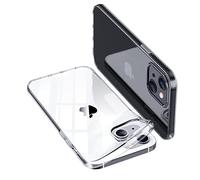 ONES HD Clear Slim Case for iPhone 14 Plus·[Screen Lens Raised Edges Protection][Military Shockproof][Non-Slip] ·Qi Wireless Charging Sturdy Thin Transparent Impact Absorb TPU Protective Soft Cover