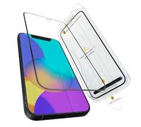 ONES iPhone 12/12 Pro Screen Protector 9H Ultraglass [Military-Grade] Shatterproof Tempered Glass Full Coverage film for iPhone12 / 12Pro with Auto Alignment Kit, 1-Pack