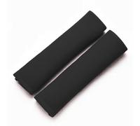 ONESAVE Car Seat Belt Pad Cover Kit, 2-Pack Soft Car Safety Car seatbelt comfort pads Seatbelt covers Seat belt pads for adults Seat belt pads for kids Car travel accessories(Black Regular Seat Cover)