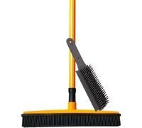 ONESAVE Long Handle Rubber Broom Pet Hair Fur Remover