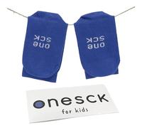 ONESCK Kids Super Soft Cotton Socks for Boys and Girls Vibrant Plain Colours in two sizes 3-6 and 7-12 Years (UK, Age, 3 Years, 6 Years, Regular, ROYAL BLUE)