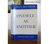 Oneself as Another