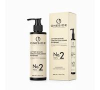 ONESIDE After Shave Cream Cologne Intense No.2 400 ml - After Shave Men, Aftershave Lotion Men, Face Cream Men, Skin Care After Shaving, Men's Shaving Water, Sensitive Skin