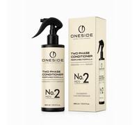 ONESIDE No.2 Men Two Phase Conditioner 400 ml Keratin - Leave In Conditioner Spray for Hair & Beard - Heat Protection, Anti Frizz, Spray Conditioner with Keratin Repair - Lemon, Orange & Black Tea