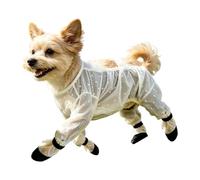 Onesie for Dogs,Pet Stretchable Costume with D-Ring and Adjustable Strap | Puppy Breathable Onesie | for Daily Commuting Walking, Outdoor Travel, Camping, Summer Adventure