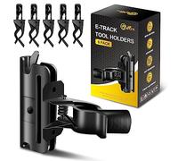 Onesnt 6 Pack E-Track Tool Holders |E Track Accessories for Enclosed Trailer to Keep Rakes,Shovels, Broom|e Track Tool Holder Hanger for Trailer Accessories| Tool Stabilizer for Etrack Accessories