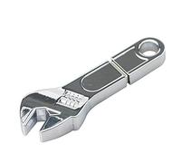 OneSquareCore 4GB Metal Wrench Shape USB 2.0 Flash Drive Pen Drive Memory Stick USB Stick USB Drive Flash Disk Thumb Drive USB Disk USB Stick U Disk PenDrive (Silver)
