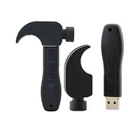OneSquareCore 64GB Hammer Shape USB Flash Drives Memory Stick USB 2.0 Flash Drive Thumb Drive USB Drives USB Flash Disk Pen Drive U Disk PenDrive USB Disk (Black)