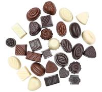 ONEST 31 Pieces Fake Chocolate Artificial Food Realistic Mixed Color Chocolate Models Bulk Faux Dessert