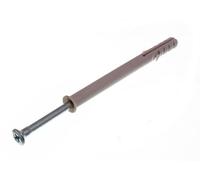 ONESTOPDIY.COM 10 X Nylon Hammer In Frame Fixings Rawl Masonry Plug &Amp; Screw M10 X 120mm NEW