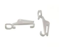 ONESTOPDIY.COM CURTAIN RAIL TRACK GLIDE GLIDER HOOKS TO FIT SWISH FASTRACK (pack of 30)