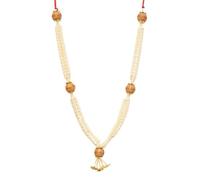 OneStoreIndia Handmade Pearl Stone Swagat Chain/Milni Haar or Mala | for Guests Welcome/Bharat Swagat or Special Occasions (8247)