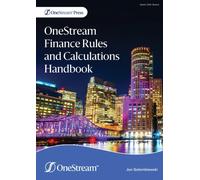 OneStream Finance Rules and Calculations Handbook