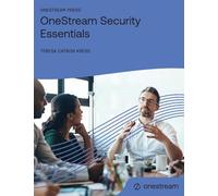 OneStream Security Essentials