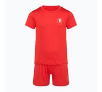 OneTeam Precision Children's Football Set with Jersey and Shorts. Quick-Drying Short Sleeve Set Made of 95% Polyester and 5% Elastane for Training in Several Variations